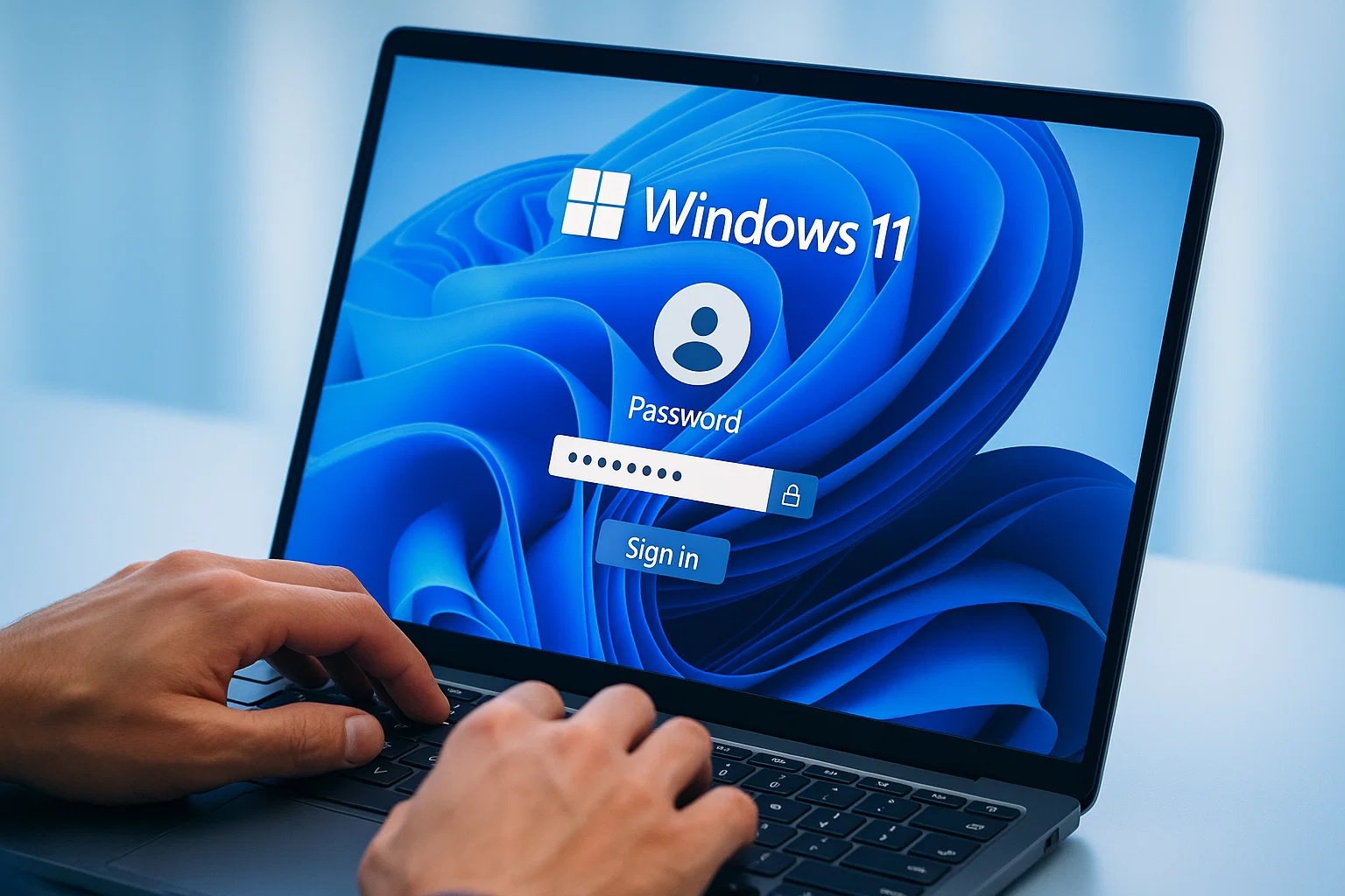 how to set password on windows 11